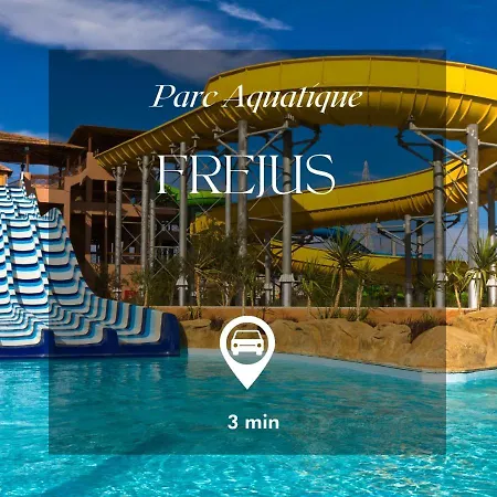 Edenia, Ac,balcony Swimming Pool, Wi-fi & Parking Fréjus